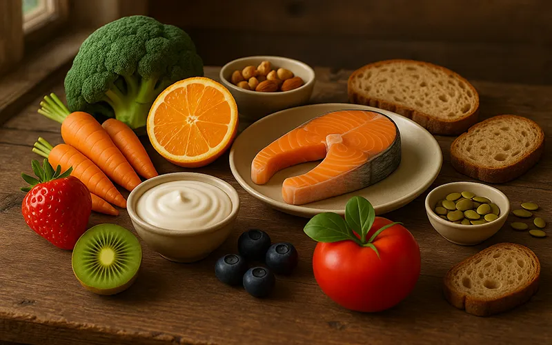 alimentos controle acne