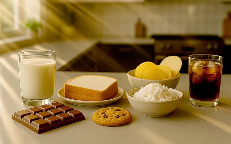 alimentos evitados para espinha